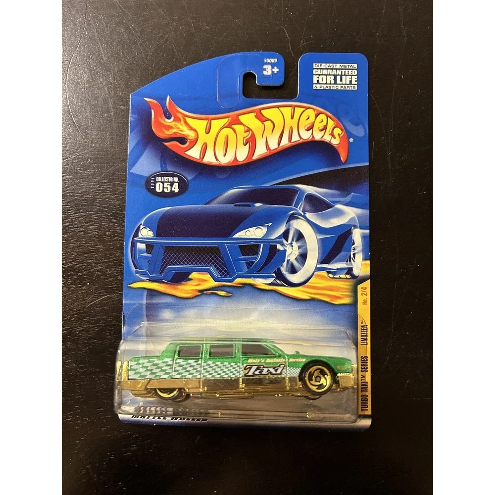 2001 HOT WHEELS Turbo Taxi Series Complete Set of 4 Cars Diecast New